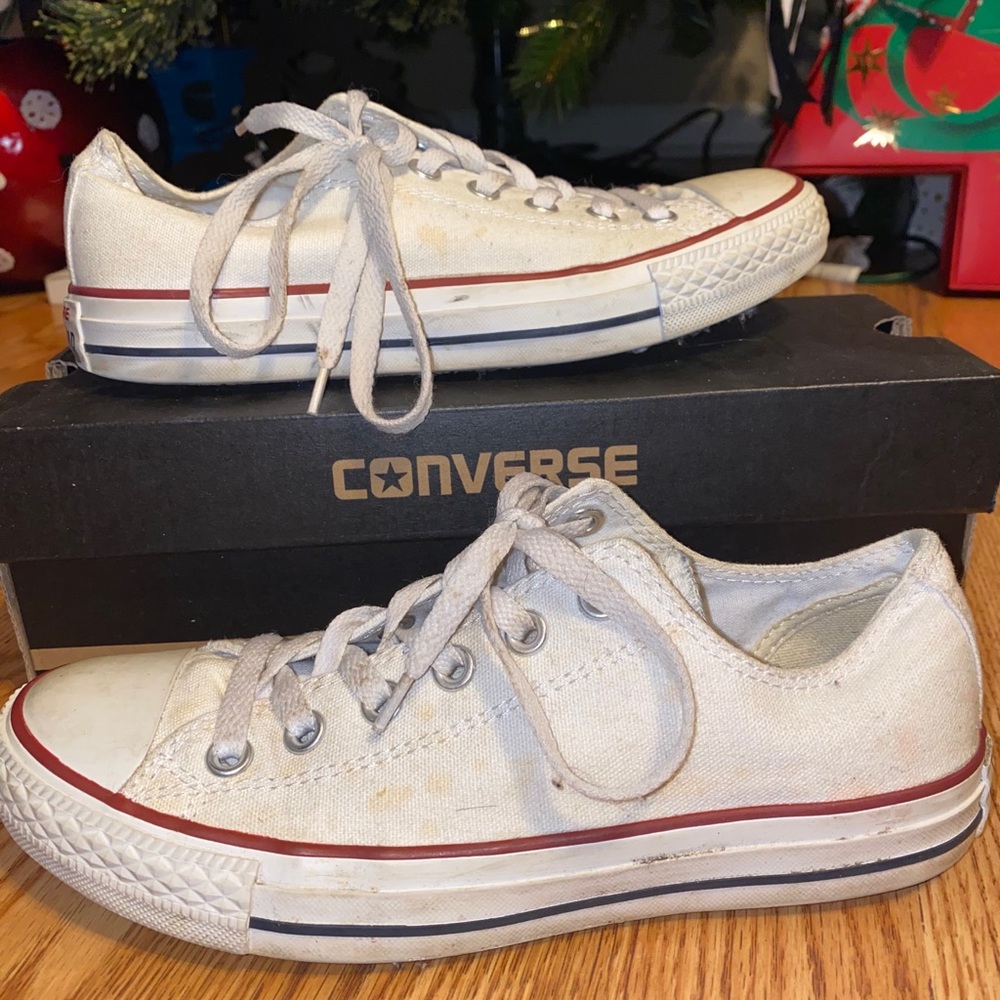 white converse